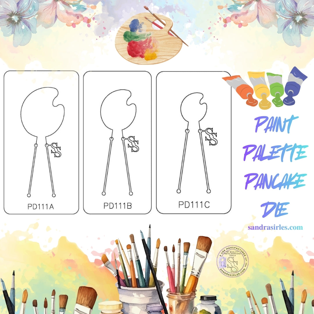 PANCAKE DIE PD111 PAINT PALETTE